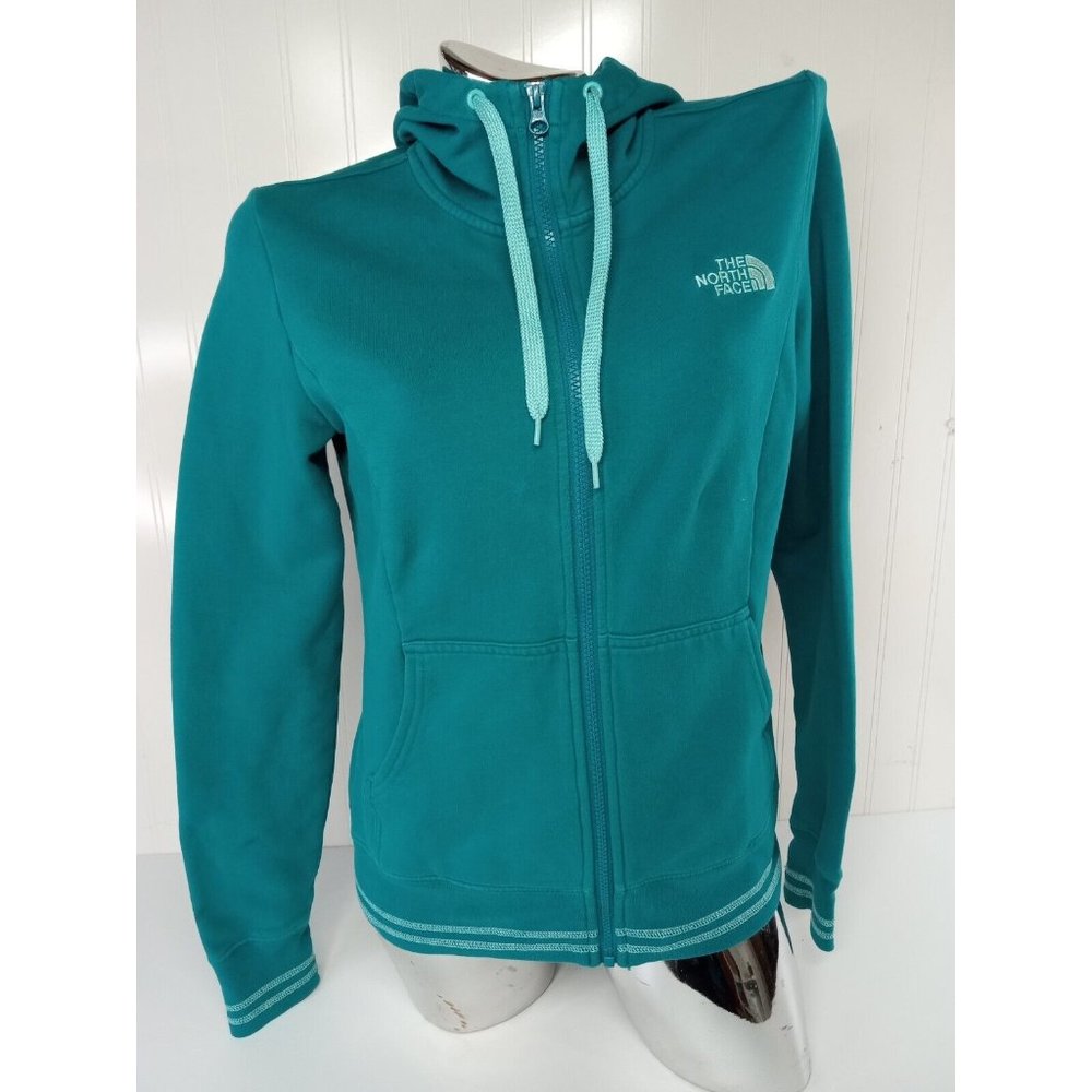The North Face  Full Zip Sweater Hoodie Jacket Womens's Size Small Blue